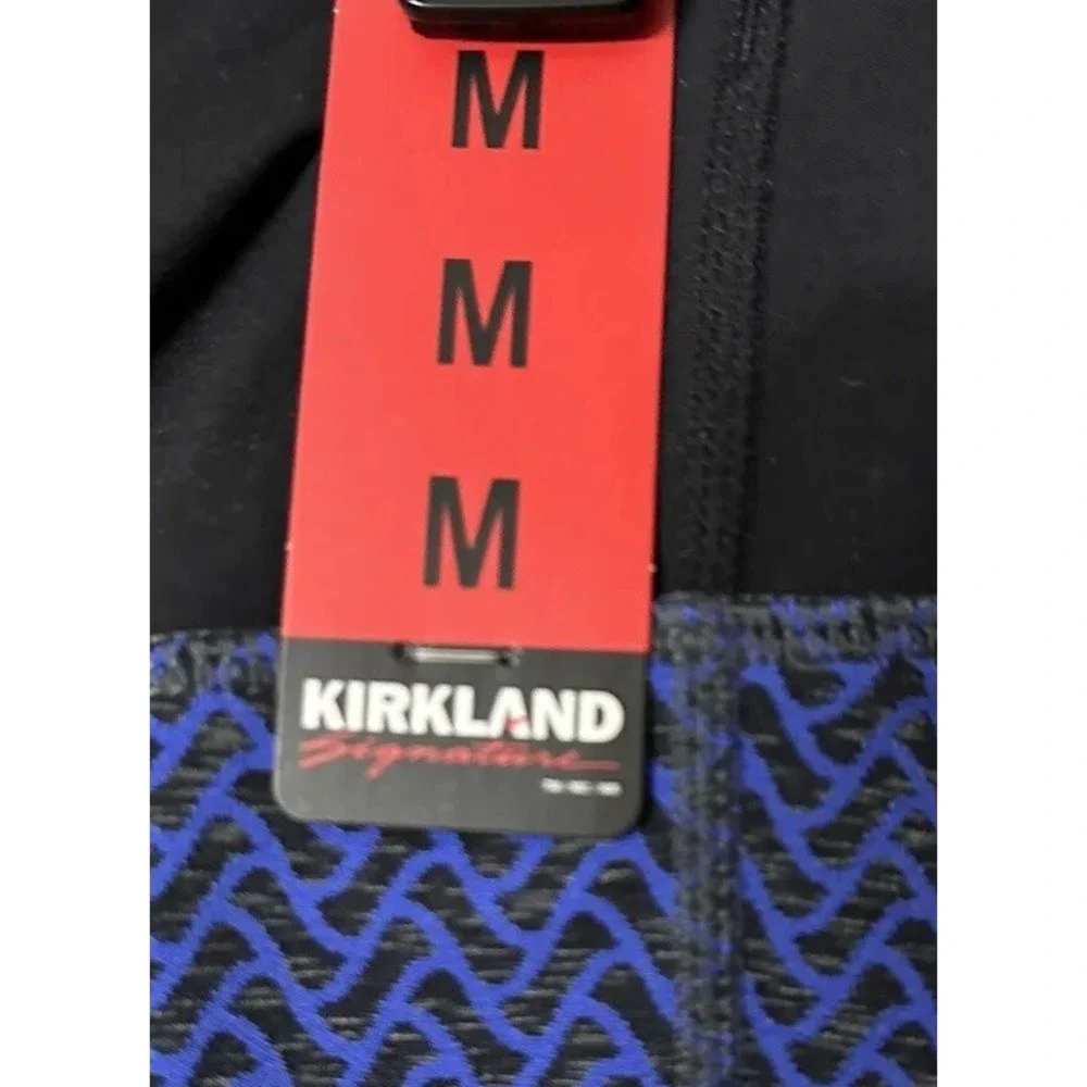 Kirkland Signature Ladies' Jacquard Active Tight Legging Size M‎ Blue